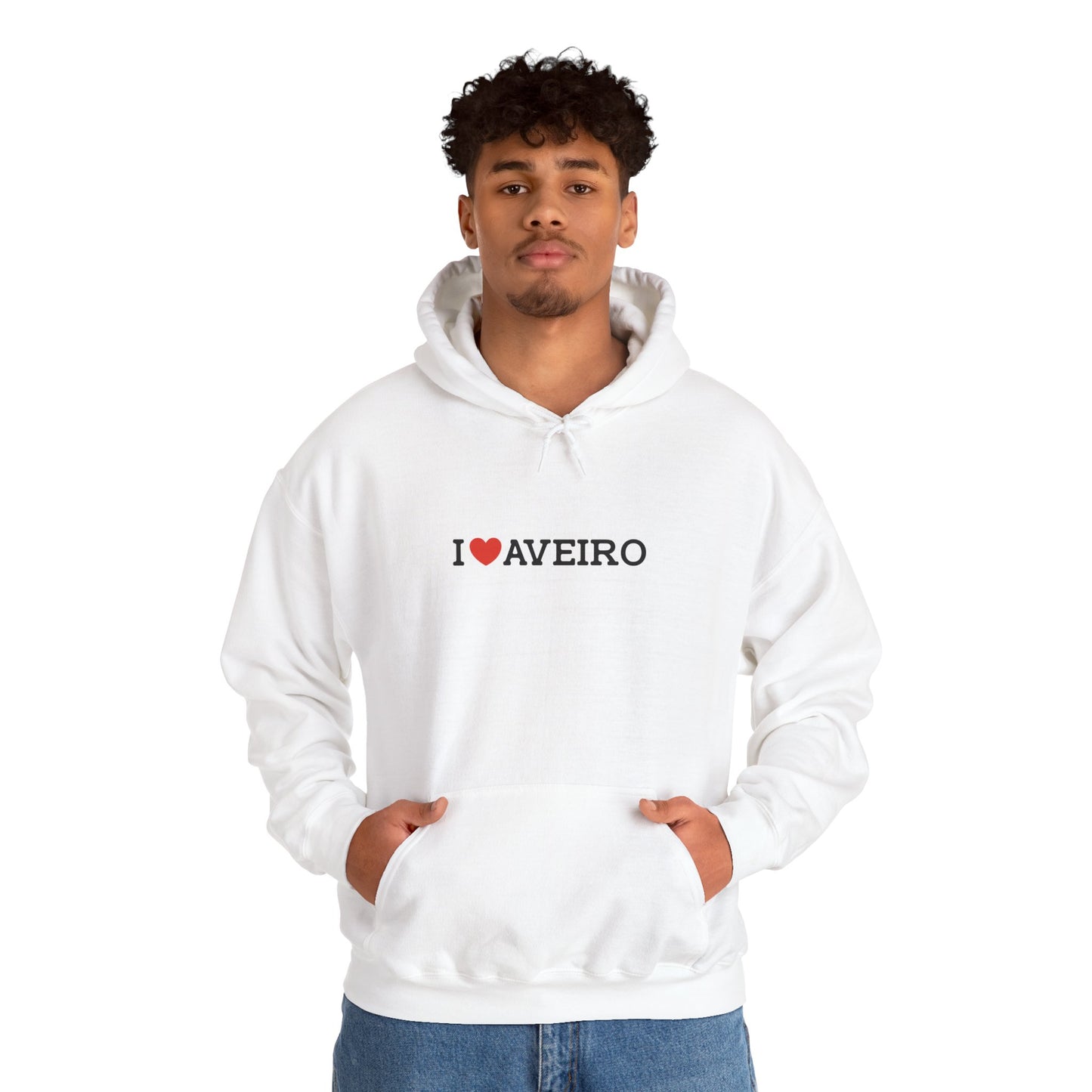 I Love Aveiro Unisex Heavy Blend™ Hooded Sweatshirt