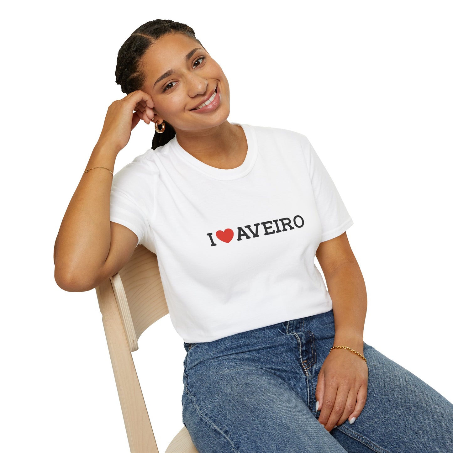 I Love Aveiro Unisex Softstyle T-Shirt