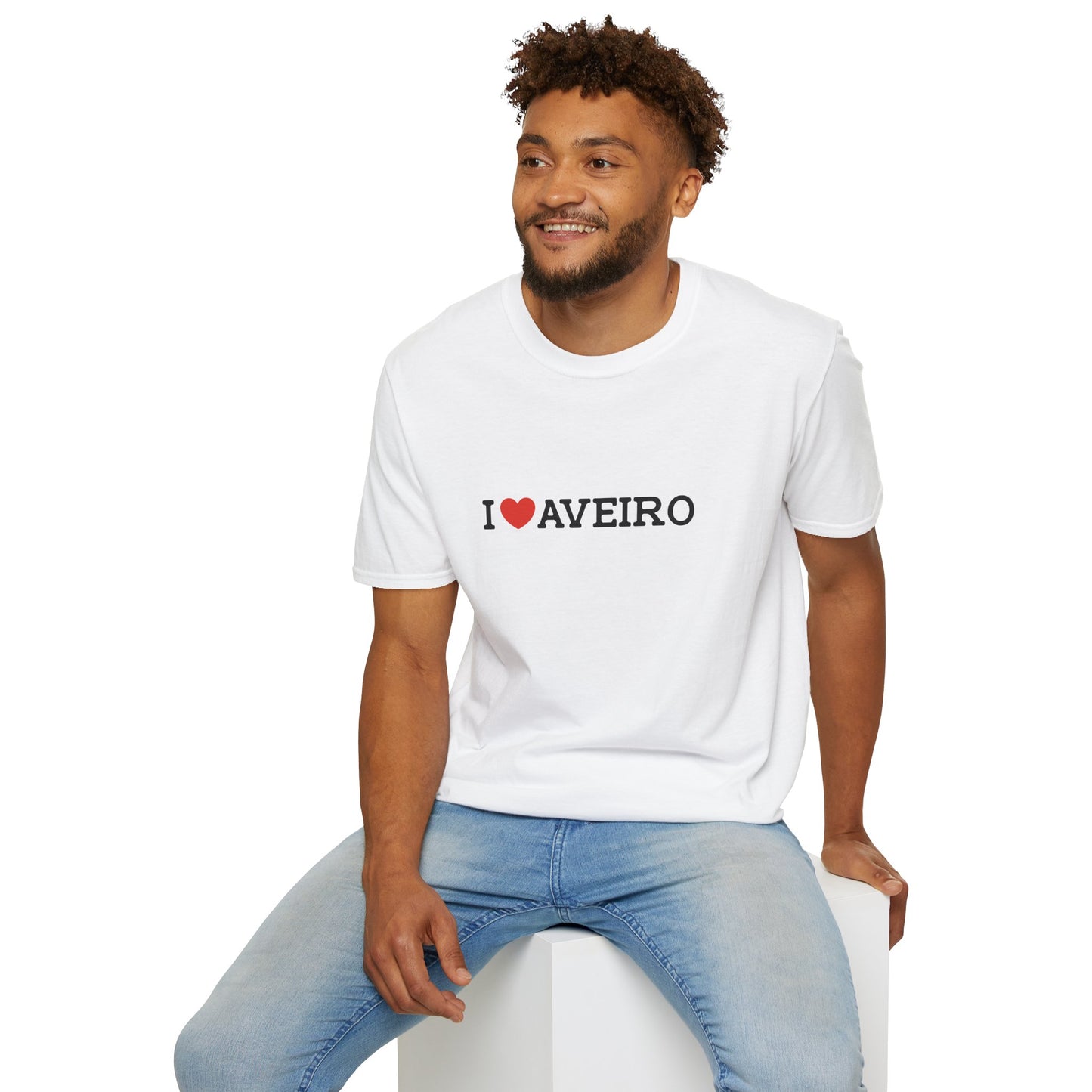 I Love Aveiro Unisex Softstyle T-Shirt