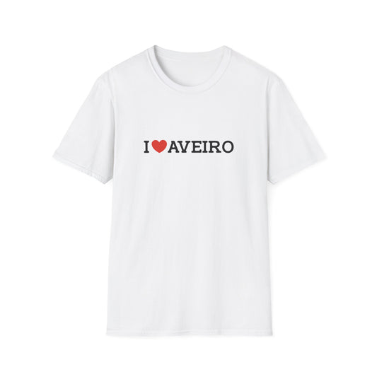 I Love Aveiro Unisex Softstyle T-Shirt